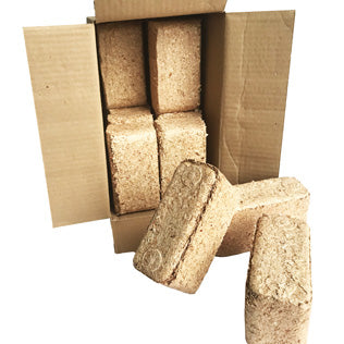 Briquette de bois compressé à haut rendement